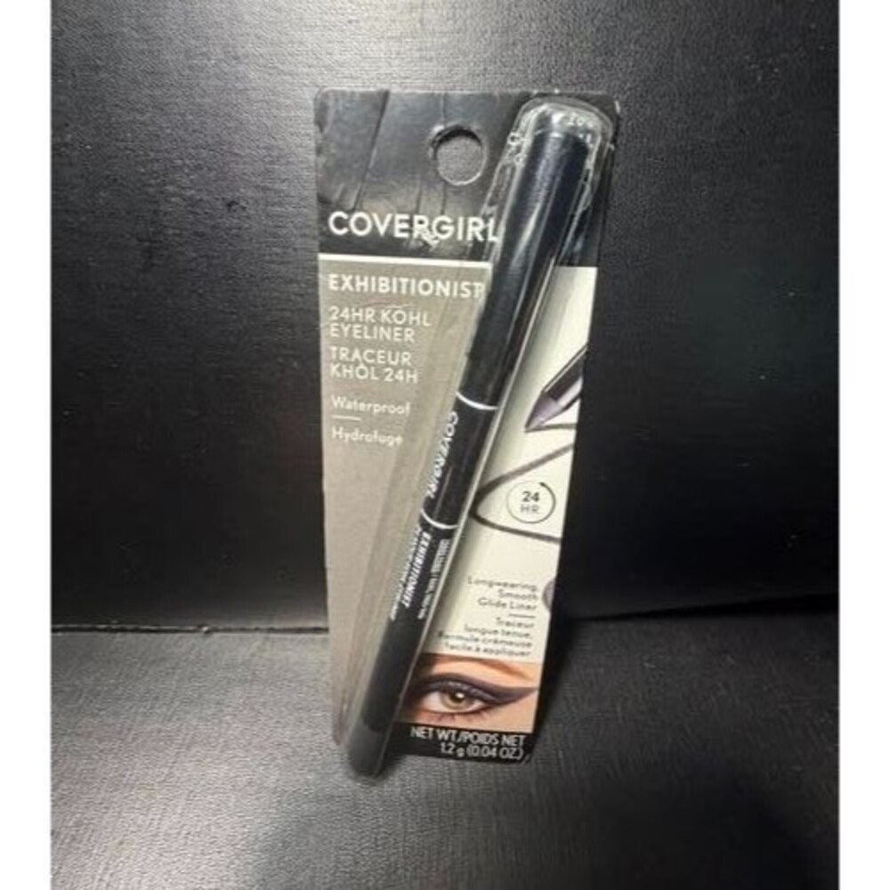 CoverGirl Exhibitionist 24HR Kohl Eyeliner 200 Charcoal Waterproof Longwear